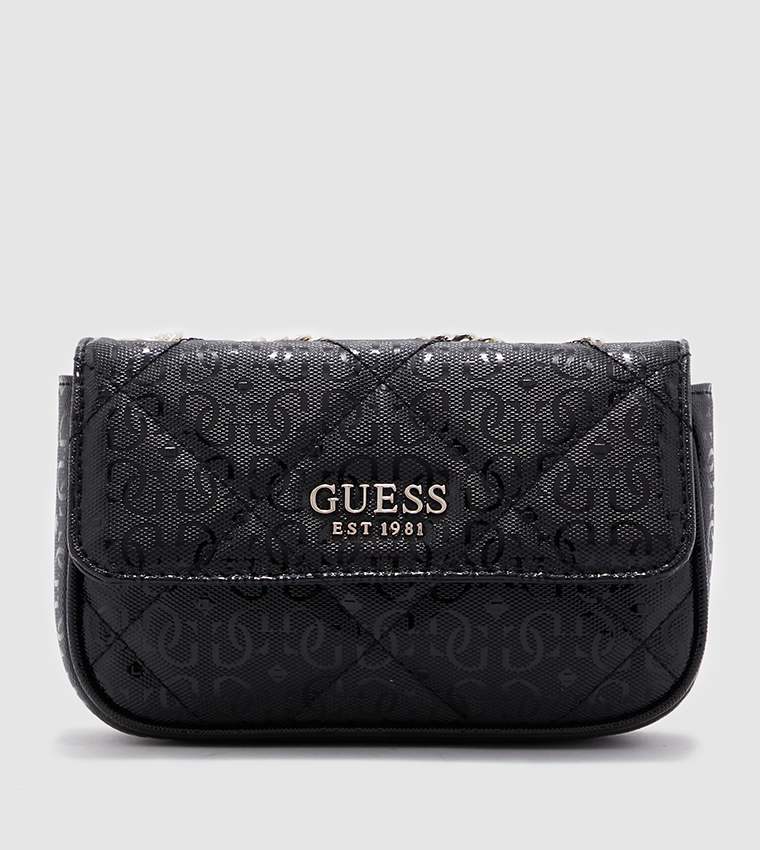 guess dilla micro mini crossbody black guess dilla micro mini crossbody black
