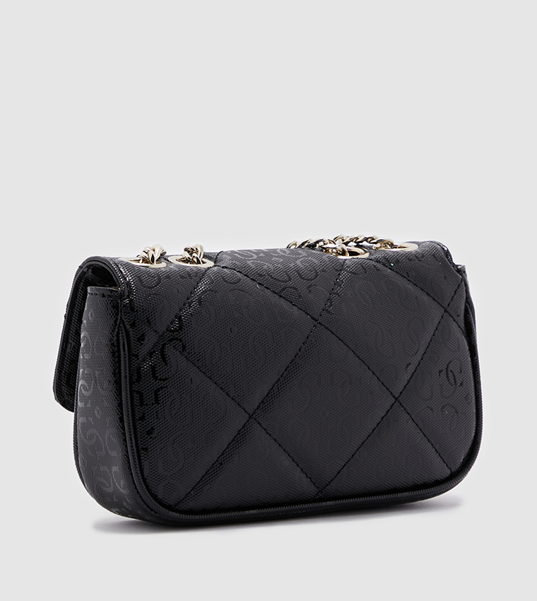 guess dilla micro mini crossbody black guess dilla micro mini crossbody black