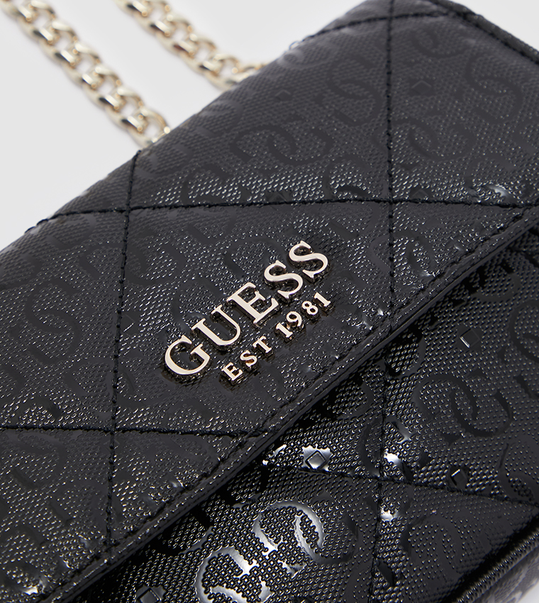 guess dilla micro mini crossbody black guess dilla micro mini crossbody black