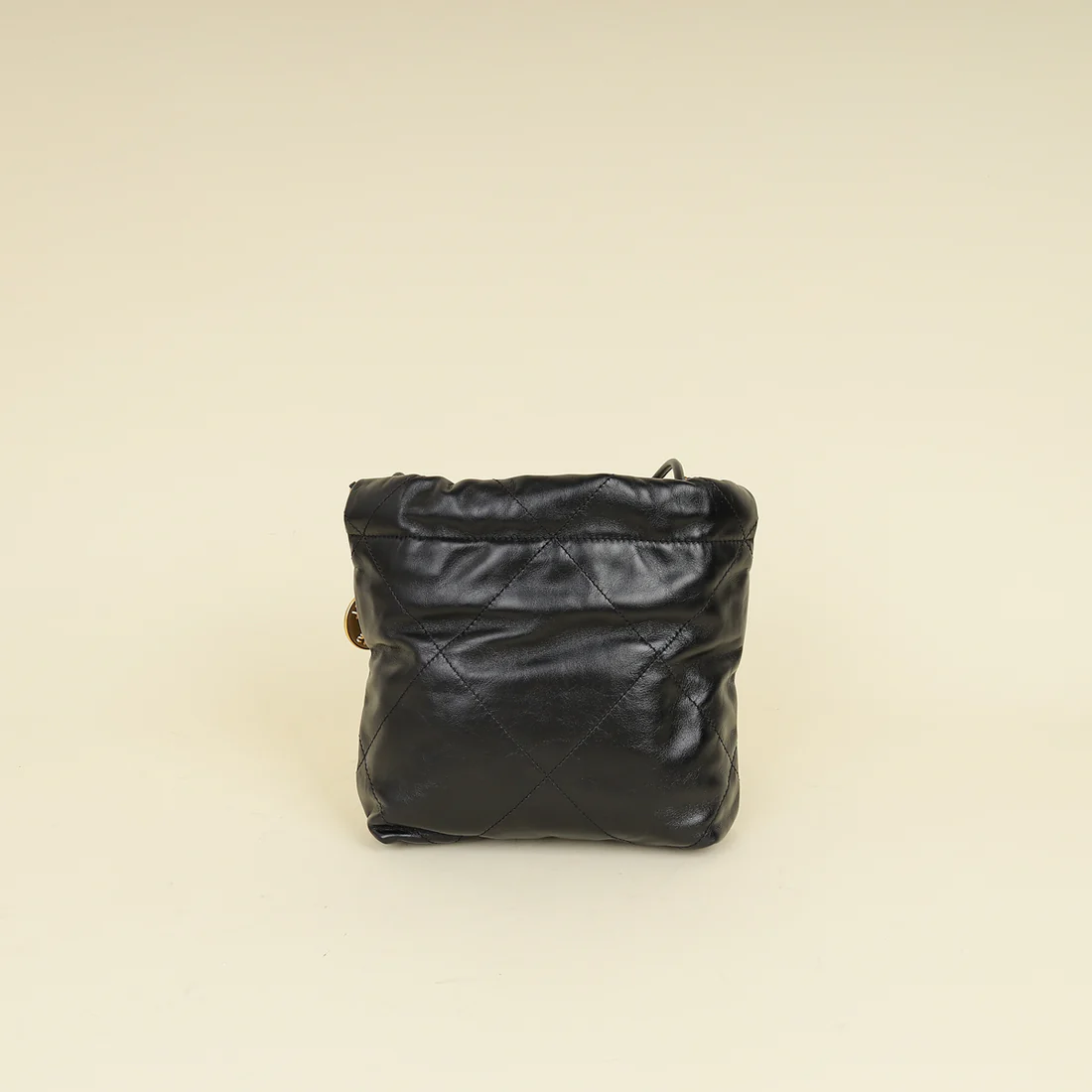 chanel black cc 22 mini shiny bag chanel black cc 22 mini shiny bag