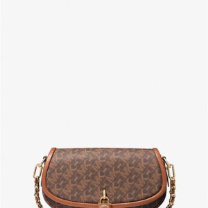 michael kors mila small empire signature logo shoulder bag