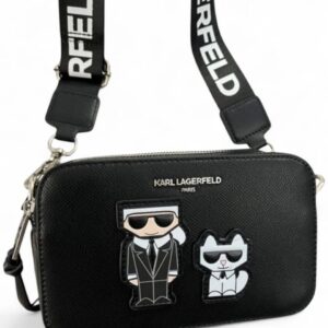 karl lagerfeld maybelle camera crossbody black