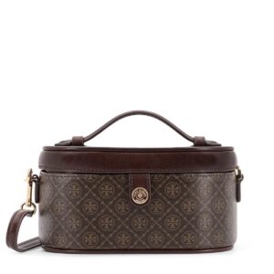 Tory Burch T Monogram Coated Canvas Vanity Case