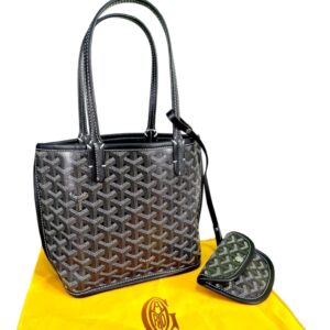 Goyard Goyardine sac mini Reversible Anjou Tote
