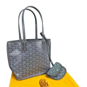 Goyard Goyardine sac mini Reversible Anjou Tote