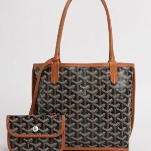 Goyard Goyardine sac mini Reversible Anjou Tote