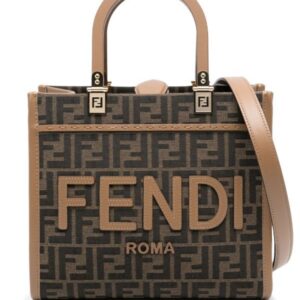 FENDI Sunshine FF Fabric Small tote bag