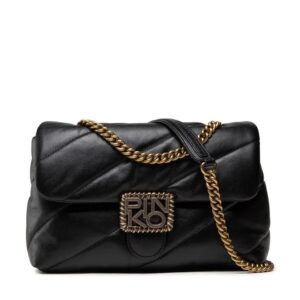 PINKO Love Puff Maxy Quilt Jewel Buckle