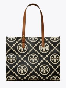 Tory Burch T MONOGRAM CONTRAST EMBOSSED TOTE