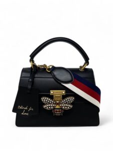 Gucci Queen Margaret Bee Blind For Love Black