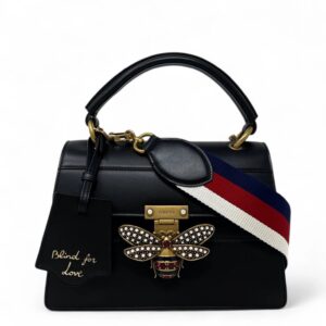 Gucci Queen Margaret Bee Blind For Love Black