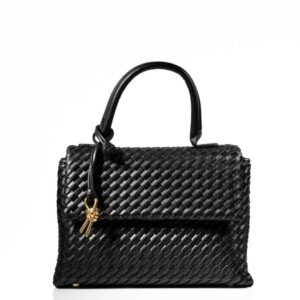 Bottega Veneta Patti Top Handle Bag in Leather