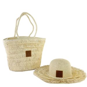 Loewe Woven tote + Hat