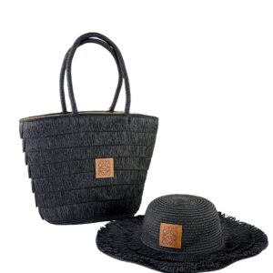 Loewe Woven tote + Hat