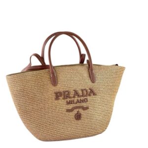 Prada Woven tote
