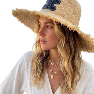 Celine | Sun hat in raffia