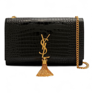 Saint Laurent kate Woc Calfskin Crocodile Embossed