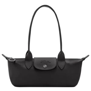 Longchamp Medium Le Pliage Xtra Shoulder Bag in Leather black