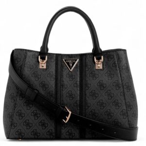 Guess Noreen 4G Coal Logo Handbag