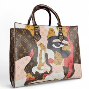 Louis Vuitton OnTheGo Face print