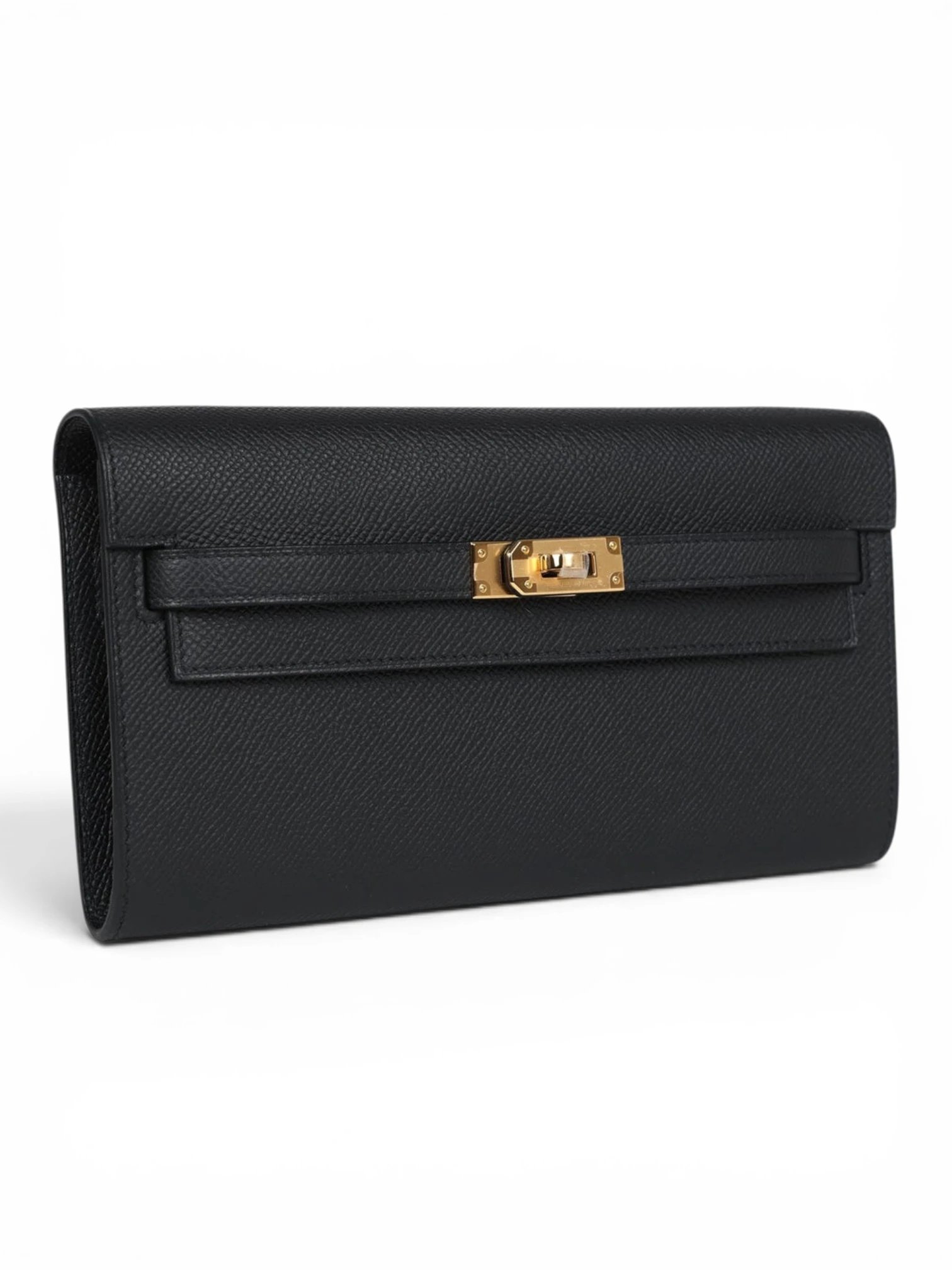 Hermes Kelly To Go Crossbody Bag in Epsom Leather & Gold Hardware - Image 2