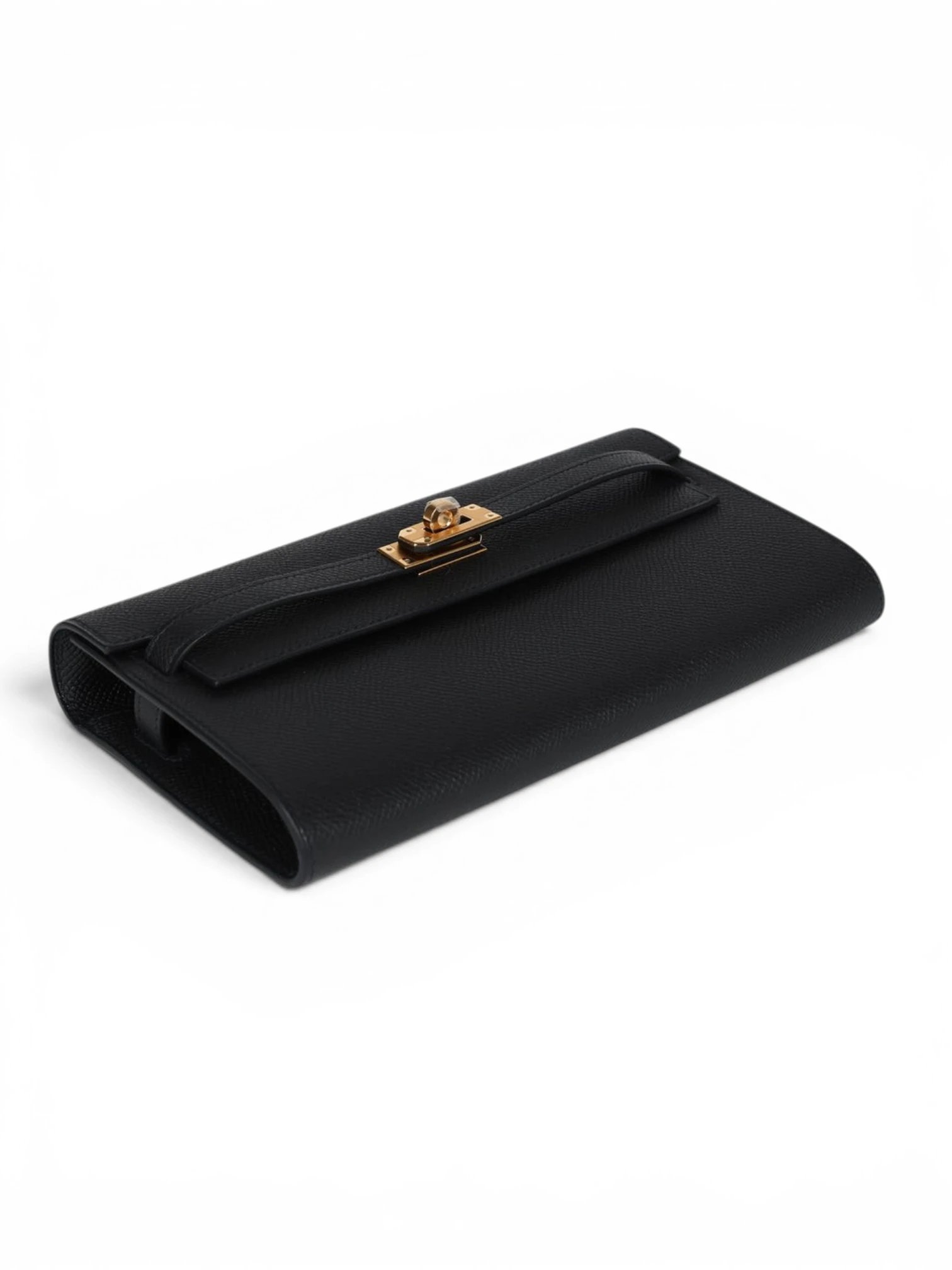 Hermes Kelly To Go Crossbody Bag in Epsom Leather & Gold Hardware - Image 3