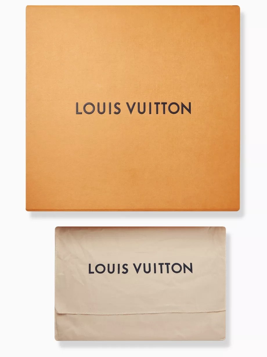 Louis Vuitton Pre-Loved Taiga Voyage Pochette in Leather - Image 7
