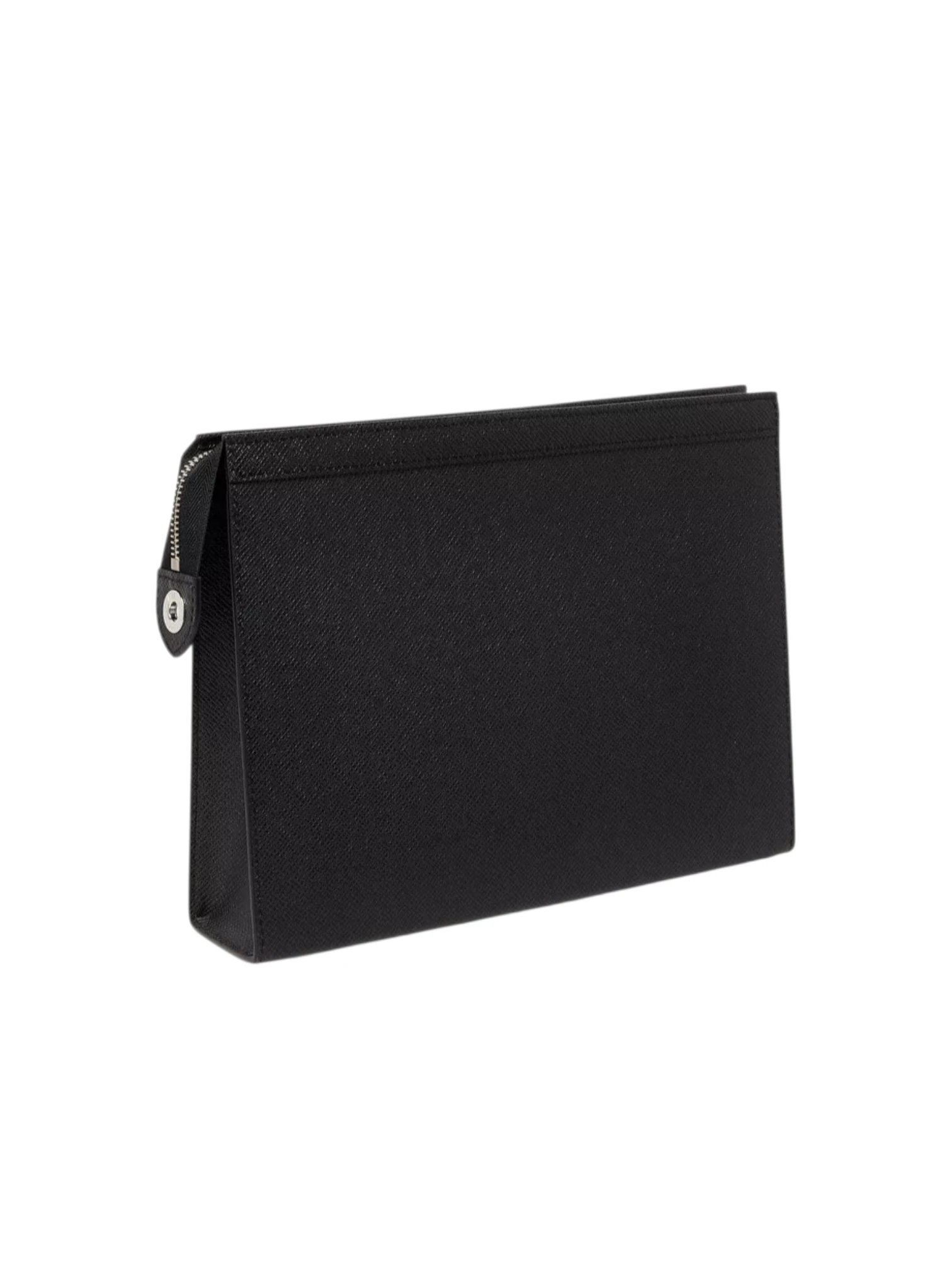 Louis Vuitton Pre-Loved Taiga Voyage Pochette in Leather - Image 2